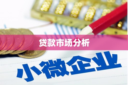 红岗贷款市场分析