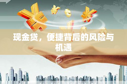 红岗现金贷，便捷背后的风险与机遇