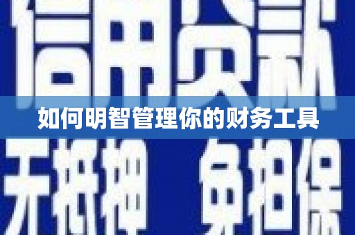 红岗如何明智管理你的财务工具