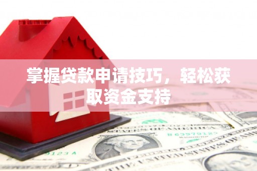 红岗掌握贷款申请技巧，轻松获取资金支持