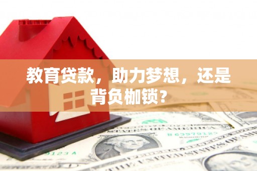红岗教育贷款，助力梦想，还是背负枷锁？