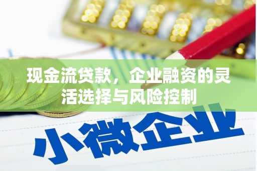 红岗现金流贷款，企业融资的灵活选择与风险控制