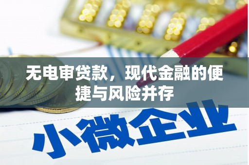 红岗无电审贷款，现代金融的便捷与风险并存