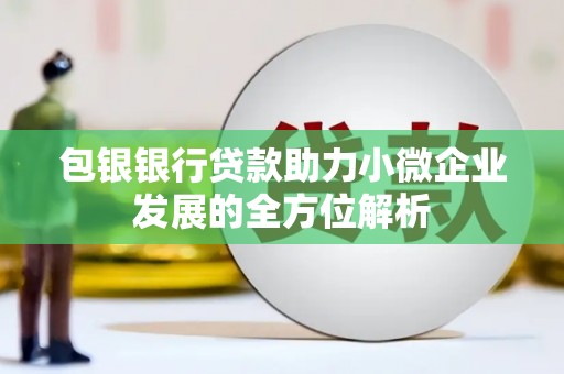 红岗包银银行贷款助力小微企业发展的全方位解析