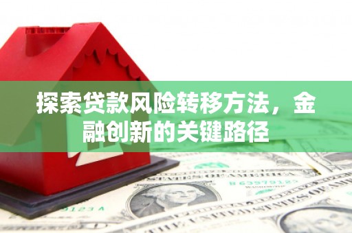 红岗探索贷款风险转移方法，金融创新的关键路径