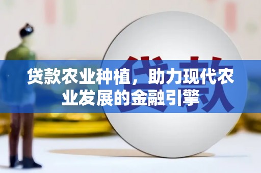 红岗贷款农业种植，助力现代农业发展的金融引擎