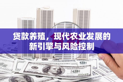 红岗贷款养殖，现代农业发展的新引擎与风险控制