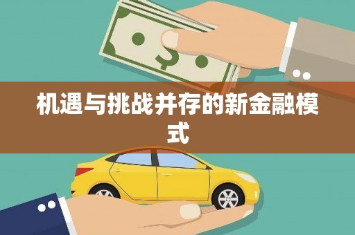 红岗机遇与挑战并存的新金融模式