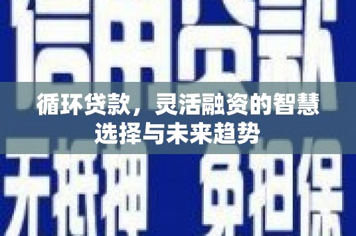 红岗循环贷款，灵活融资的智慧选择与未来趋势