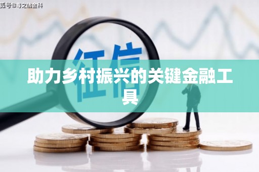 红岗助力乡村振兴的关键金融工具