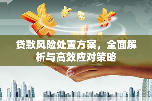 红岗贷款风险处置方案，全面解析与高效应对策略