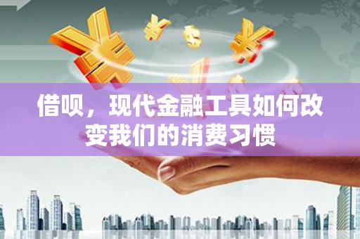红岗借呗，现代金融工具如何改变我们的消费习惯