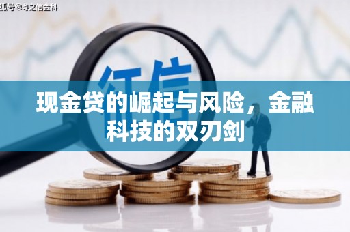 红岗现金贷的崛起与风险，金融科技的双刃剑