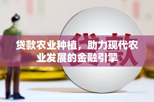 红岗贷款农业种植，助力现代农业发展的金融引擎