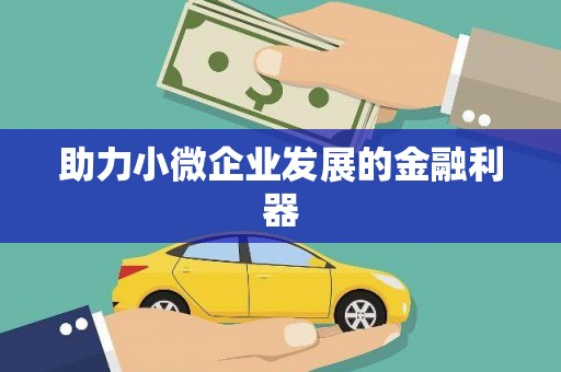 红岗助力小微企业发展的金融利器